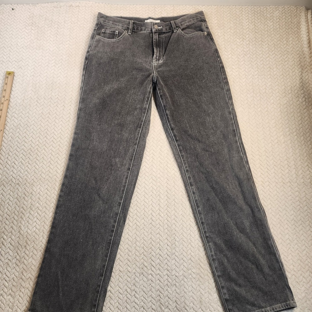 PAC‎ SUN Boyfriend Jeans Gray Wash Women's Size 28 Straight Leg Denim
